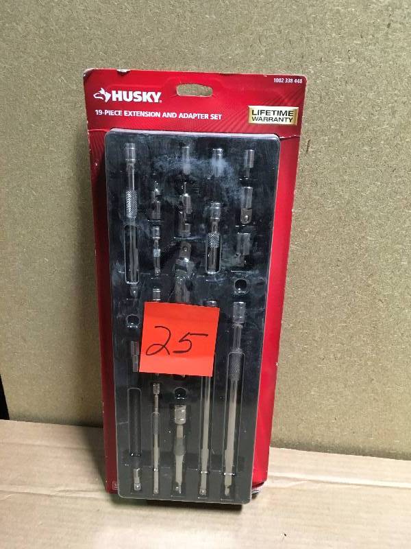 Husky Accessory Set (19-Piece) in like new condition