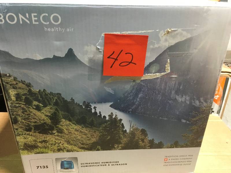 BONECO 1.75 Gal. Ultrasonic Warm or Cool Mist Humidifier not used