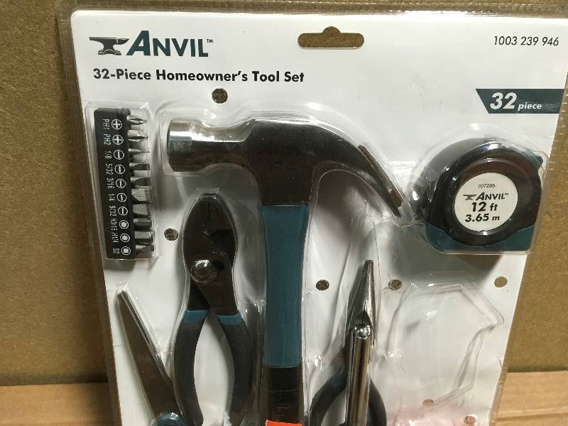 ANVIL Homeowners Tool Set (32-Piece) MISSING PCS