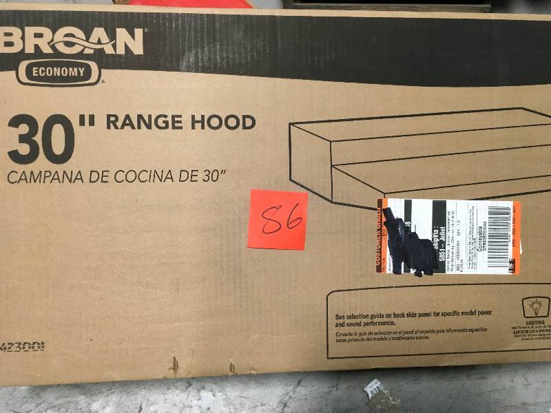 Broan 42000 Series 30 in. Under Cabinet Range Hood with Light in White
