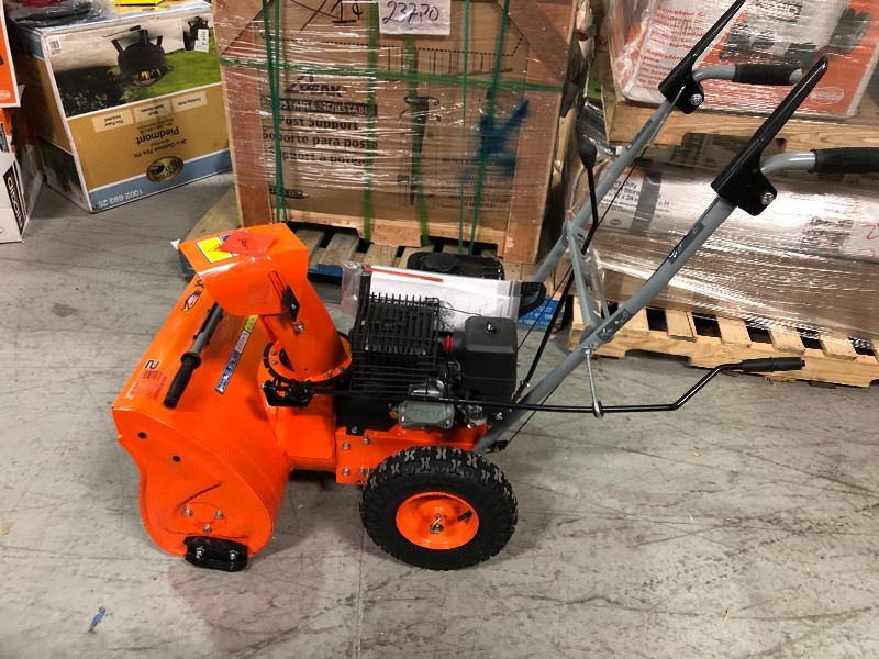 YARDMAX  22 in. 2-Stage Gas Snow Blower not used in working conditions