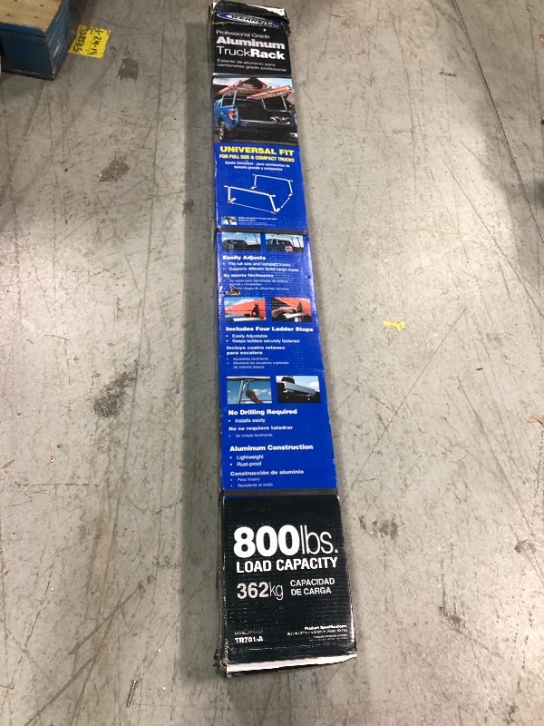 Werner  800 lbs. Load Capacity Aluminum Universal Truck Rack  not used