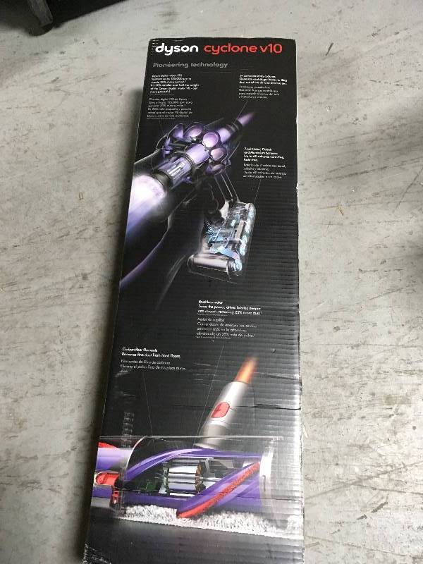 lot 25 image: Dyson Cyclone V10 Absolute Cordless Stick Vacuum Cleaner in like new condition