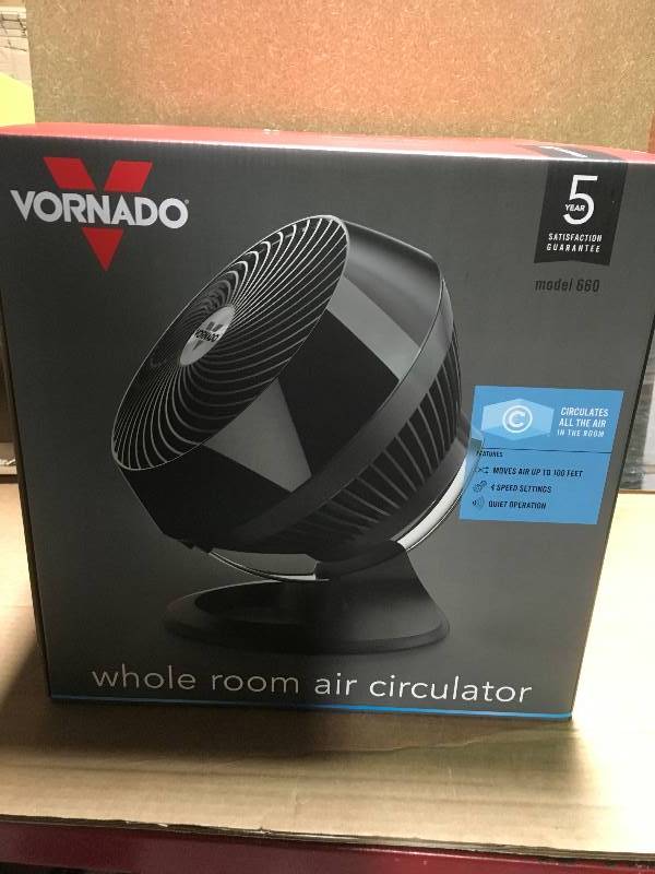 Vornado 660 10 In Whole Room Air Circulator Fan In Good