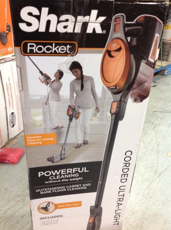 lot 109 image: Shark  Rocket Ultra-Light Upright Vacuum Cleaner in good conditions