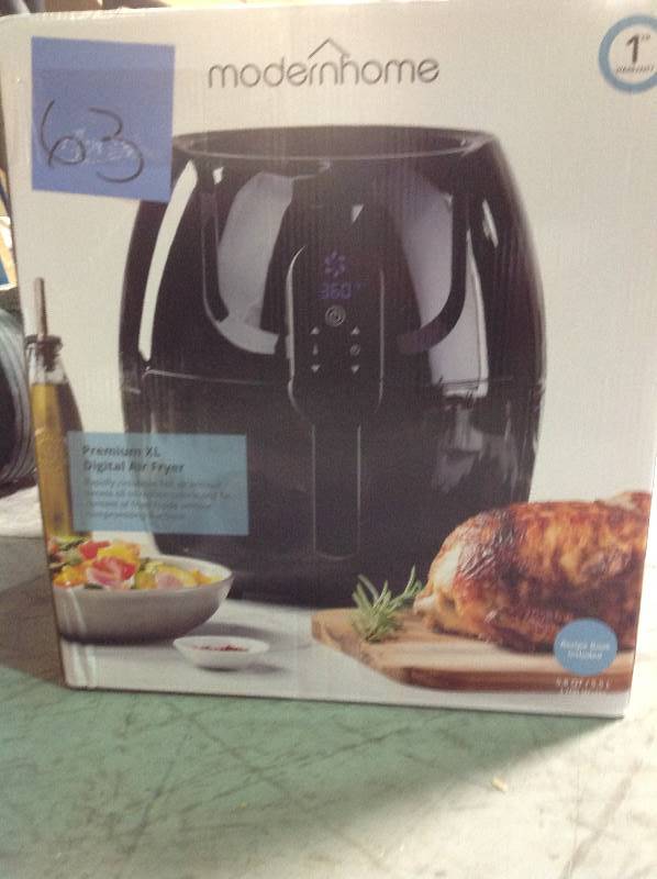lot 63 image: modernhome Premium Digital Air Fryer (5.8 Qt.1700-Watt)  in like new condition