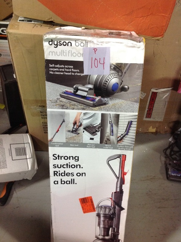 lot 104 image: Dyson  Ball Total Clean with Extra Tools used in working conditions