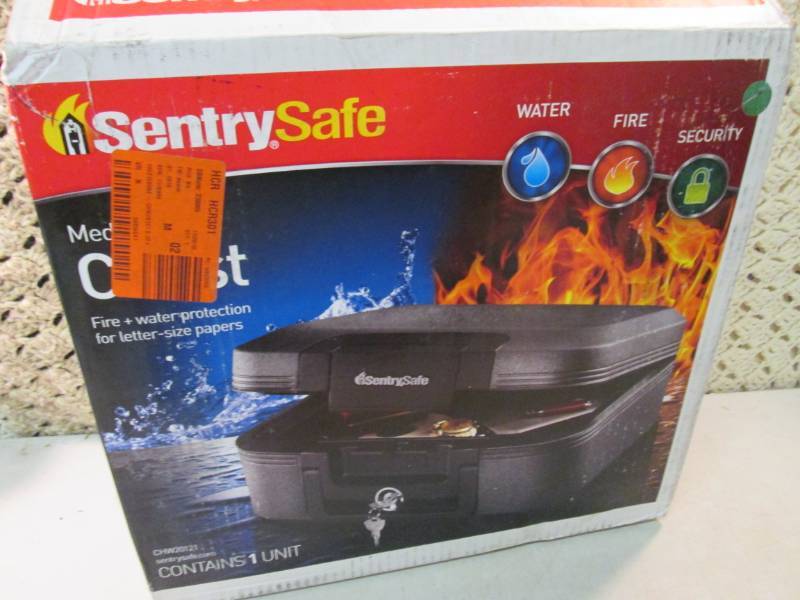 lot 15 image: Sentry Safe 0.28 cu ft Fireproof an...