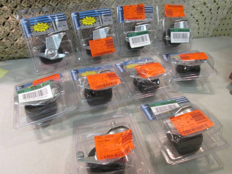 lot 44 image: Lot of 10 3 Rubber Threaded Stem C...
