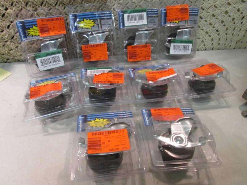 lot 46 image: Lot of 10 3 Rubber Threaded Stem C...