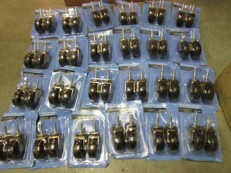 lot 48 image: Lot of 24 2-Packs of 2 Rubber Thre...