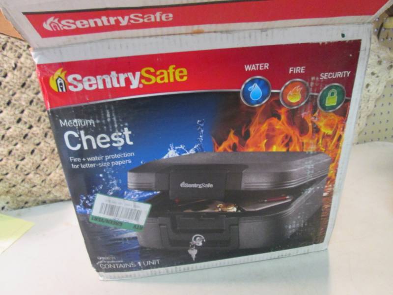 lot 58 image: Sentry Safe 0.28 cu ft Fireproof an...