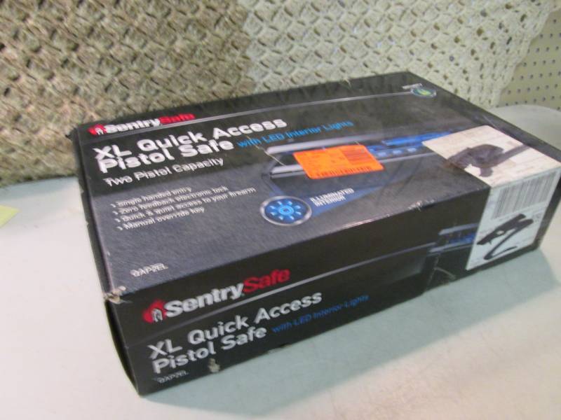 lot 59 image: Sentry Safe 2-Gun Quick Access Elec...