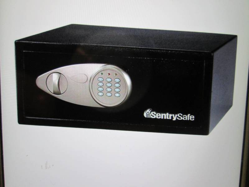 lot 66 image: Sentry Safe 0.7 cu ft Security Safe...