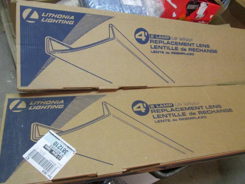 lot 79 image: Lot of 2 Lithonia Lighting 48 2-La...