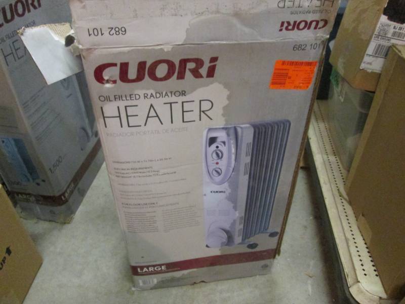 lot 86 image: Cuori 1500-Watt Electric Oil Filled...