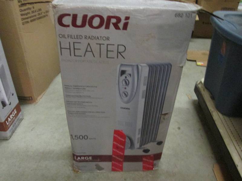 lot 89 image: Cuori 1500-Watt Electric Oil Filled...
