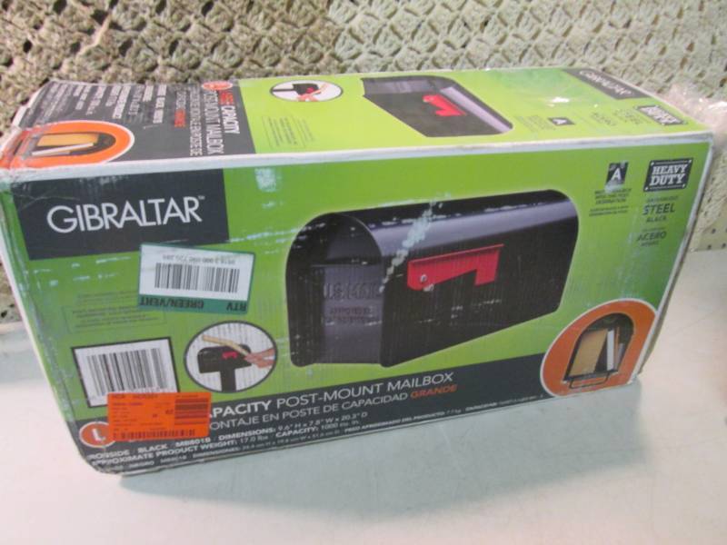lot 93 image: Gibraltar Mailboxes Ironside Black ...