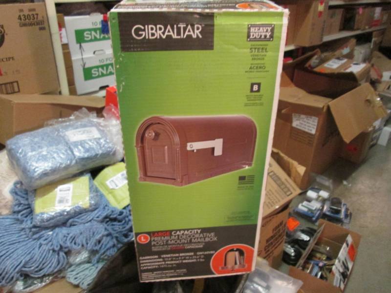 lot 94 image: Gibraltar Mailboxes Garrison Steel ...