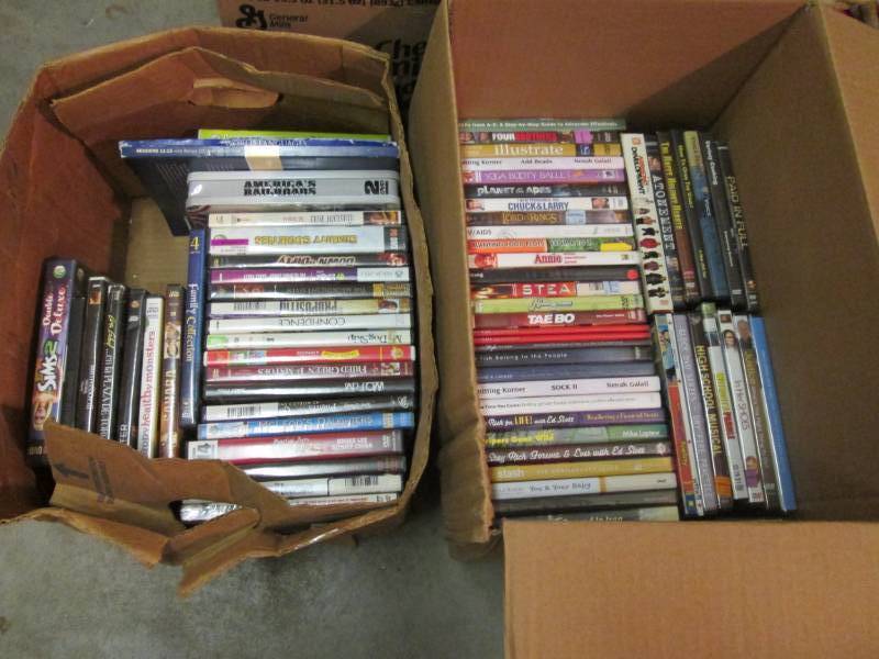 lot 101 image: Lot of 74 DVDs  D-1...