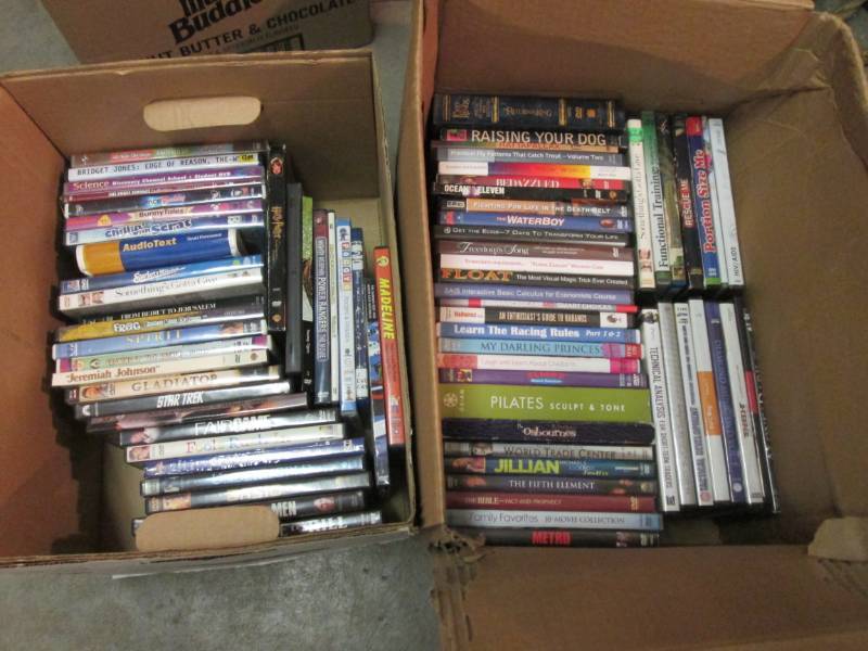 lot 102 image: Lot of 77 DVDs  D-2...