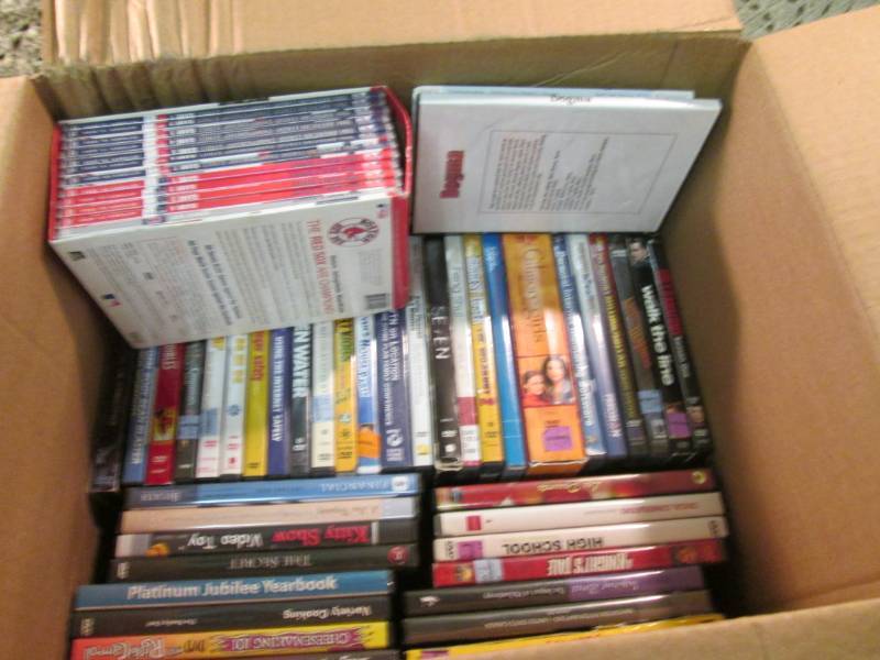 lot 105 image: Lot of 54 DVDs  F-2...
