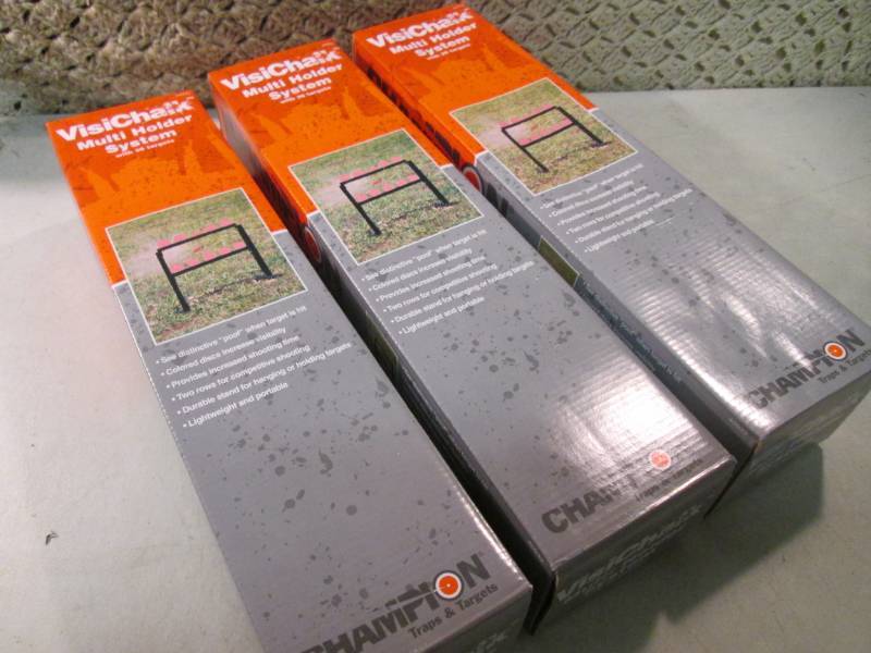 lot 119 image: 3 Champion Traps and Targets VisiCh...