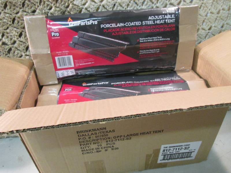 lot 154 image: Case of 10 Grill Parts Pro Adjustab...