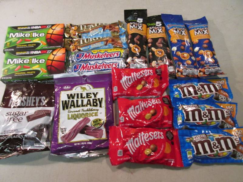 lot 174 image: Lot of Misc Candy Best by dates var...