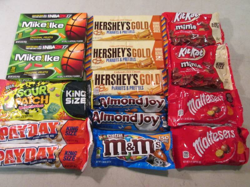 lot 177 image: Lot of Misc Candy Best by dates var...