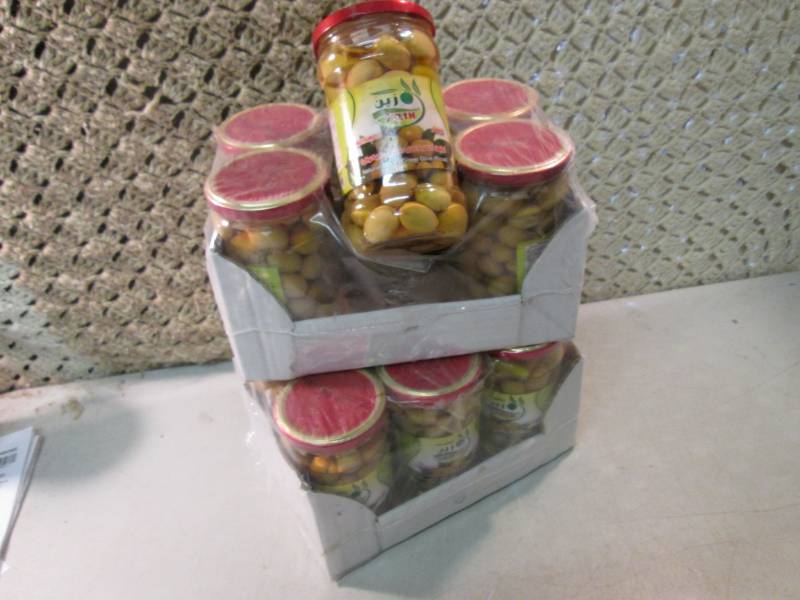 lot 186 image: 2 Cases of 6 Jars Each of Natural W...