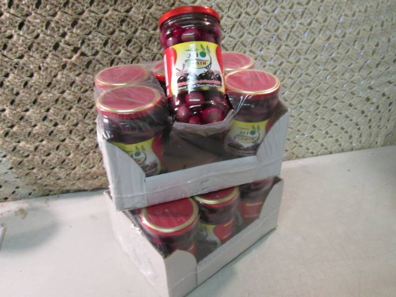 lot 188 image: 2 Cases of 6 Jars Each of Natural W...