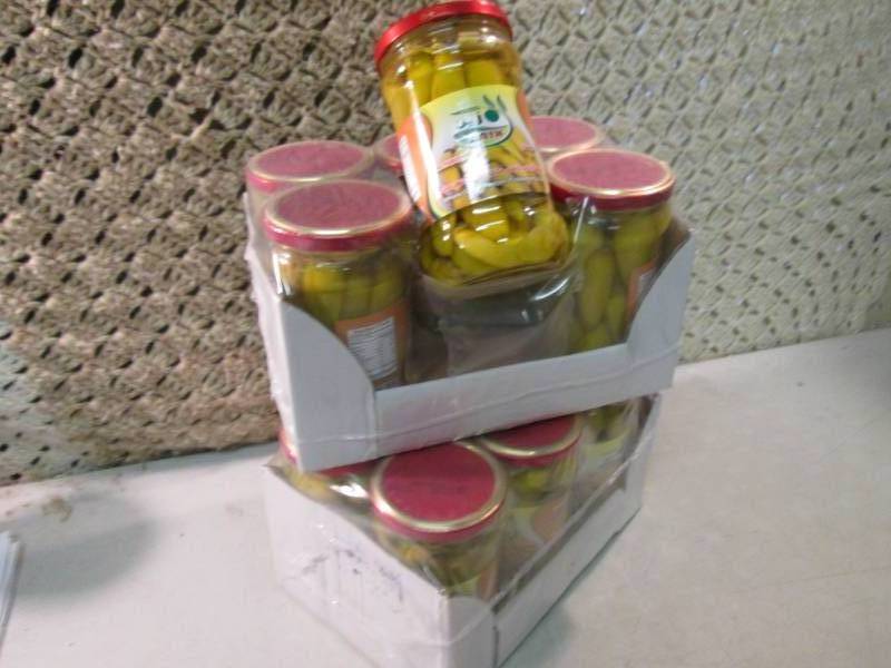 lot 190 image: 2 Cases of 6 Jars Each of Whole Gre...