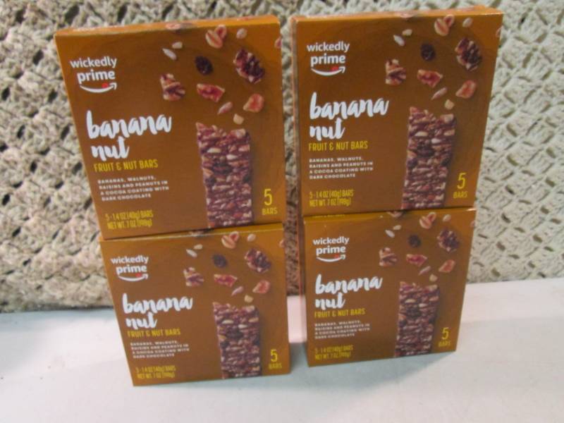 lot 221 image: 4 Boxes of Banana Nut Fruit & Nut B...