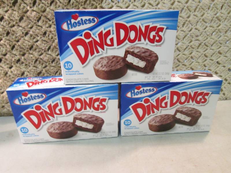 lot 225 image: 3 Boxes of Hostess Ding Dongs Best ...