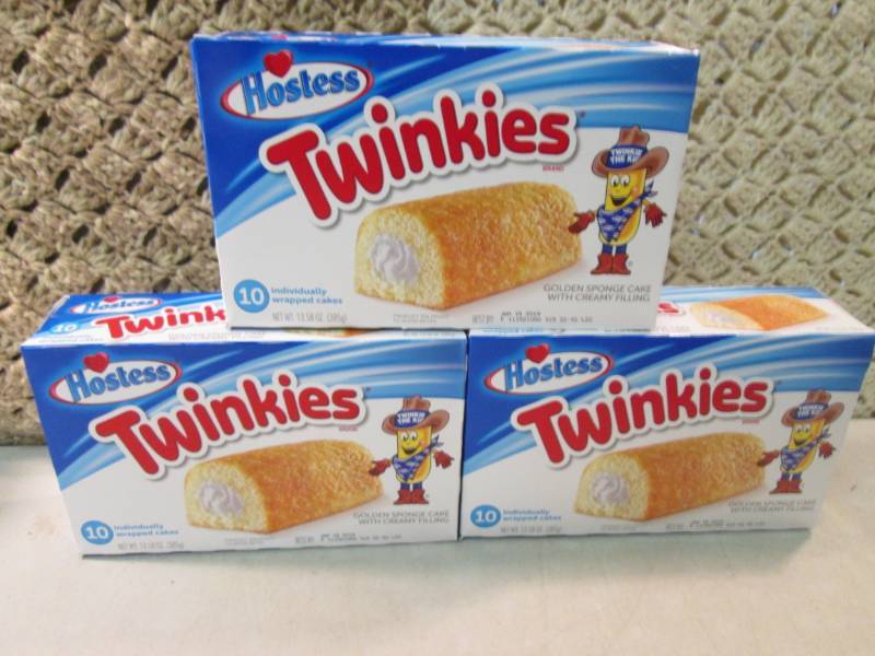 lot 238 image: 3 Boxes of Hostess Twinkies Best by...