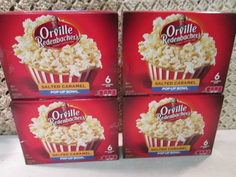 lot 275 image: 4 Boxes of Orville Redenbachers Sal...