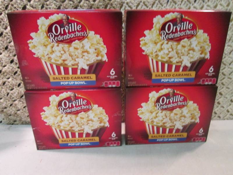 lot 276 image: 4 Boxes of Orville Redenbachers Sal...