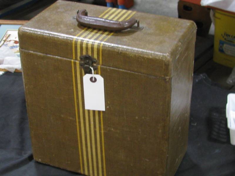 Vintage Record Album Case