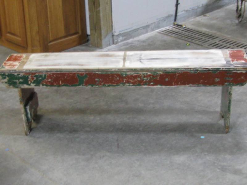 Antique Wood Bench