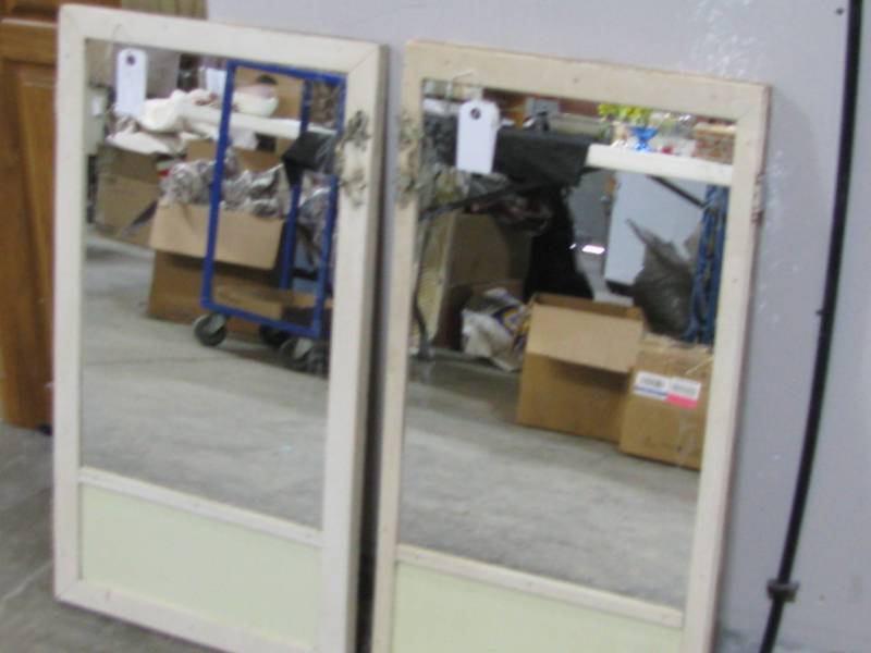 Antique Mirror Cabinet Doors