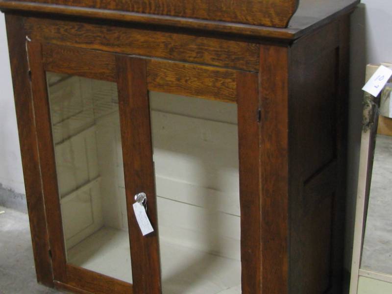 Antique Oak Cabinet Top