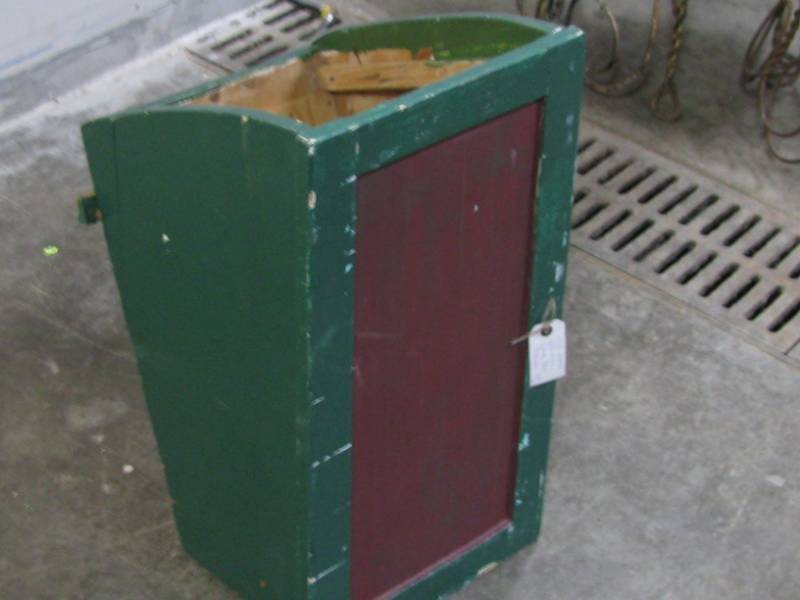 Primitive Wood Flour Bin