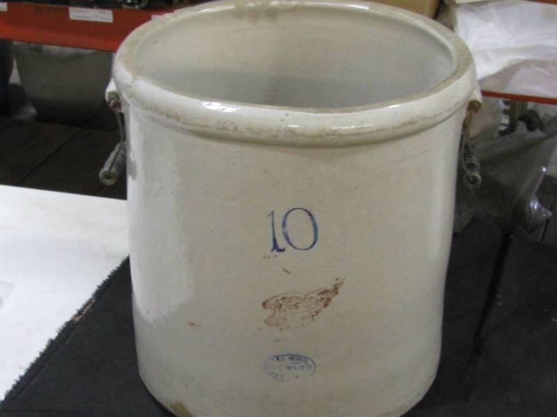 Red Wing Union Stoneware 10gl Crock