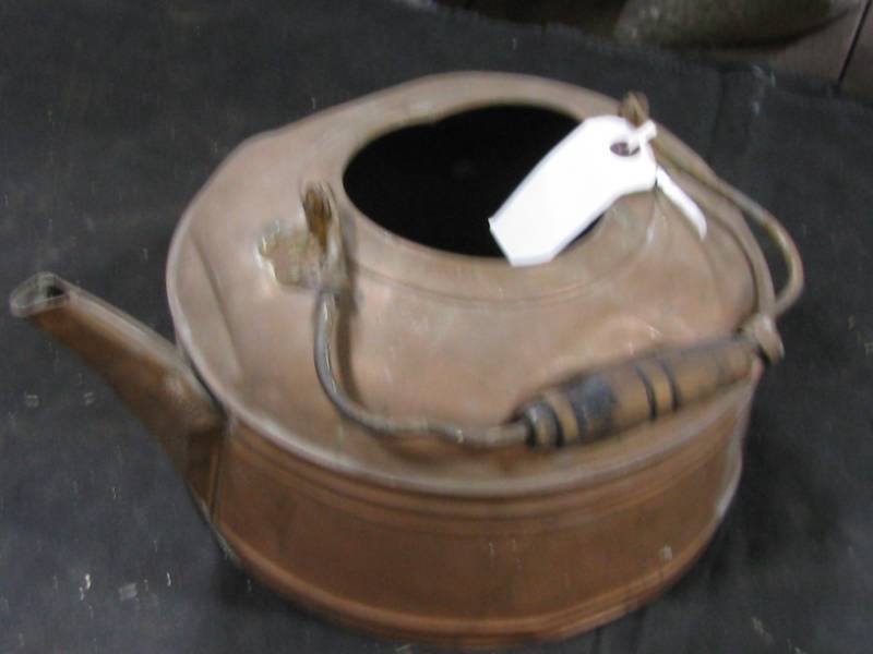 Antique Copper Kettle