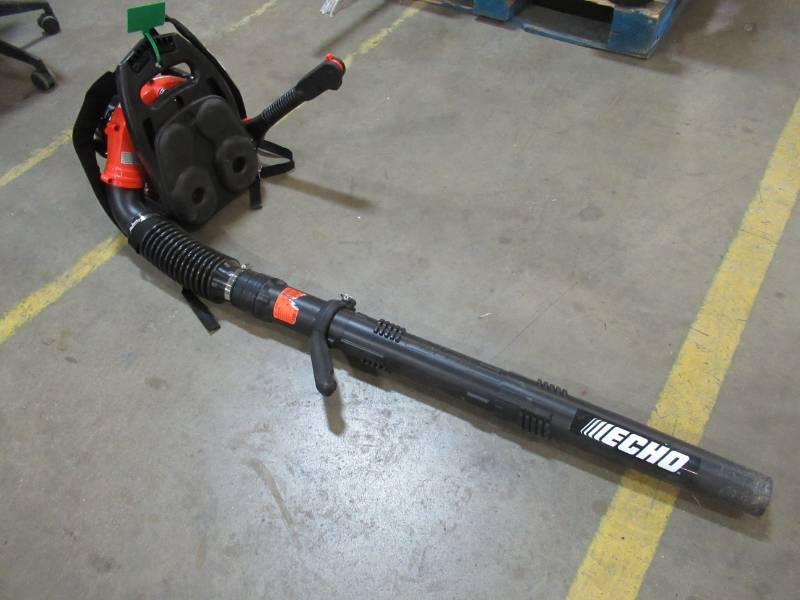 lot 16 image: ECHO 158 MPH 375 CFM Gas Backpack Leaf Blower, PB-265LN.