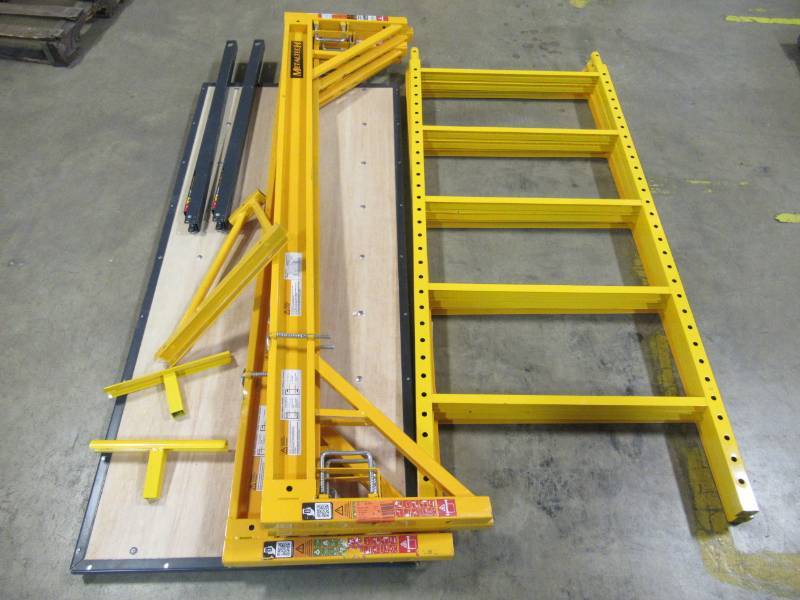 lot 75 image: Miscellaneous Pieces for MetalTech Safeclimb Baker Style 6 ft. x 6 ft. x 2-12 ft. Scaffold 1100 lbs. Capacity, I-CISCH1