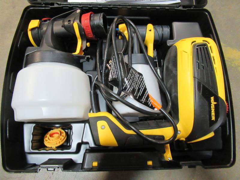 lot 100 image: Wagner FLEXiO 3000 HVLP Paint Sprayer, 0529121 - SLIGHTLY USED