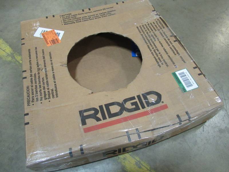 lot 104 image: RIDGID C32 38 in. x 75 ft. Cable, 37847