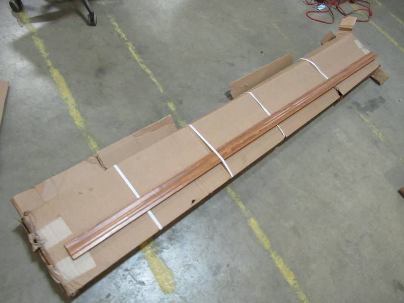 lot 121 image: Approximately 20 Pieces of 8 Pine Colonial TrimMolding.